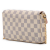 Louis Vuitton B Louis Vuitton White Damier Canvas Canvas Damier Azur Pochette Felicie France