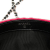 Chanel AB Chanel Pink Hot Pink Patent Leather Leather Bicolor Patent Double Zip Wallet on Chain Italy