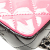 Chanel AB Chanel Pink Hot Pink Patent Leather Leather Bicolor Patent Double Zip Wallet on Chain Italy