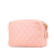 Chanel B Chanel Pink Light Pink Lambskin Leather Leather CC Quilted Lambskin Camera Crossbody Italy