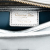 Christian Dior B Dior Silver Calf Leather Medium skin Patch Embellished Lady Dior Italy
