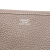 Hermès B Hermès Brown Taupe Calf Leather Clemence Evelyne II TGM France