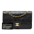 Chanel B Chanel Black Lambskin Leather Leather Small Classic Lambskin Double Flap France