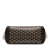 Goyard AB Goyard Black Coated Canvas Fabric Goyardine Artois PM France