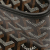 Goyard AB Goyard Black Coated Canvas Fabric Goyardine Artois PM France
