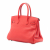 Hermès Birkin 30 Taurillon Clemence Leather Top-handle Bag Rouge Pivoine