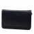 Chanel Boy Lambskin Leather Chevron Wallet on Chain Crossbody Blue