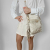 Prada Re-Edition Econyl Nylon Satchel Crossbody Desert Beige