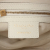 Christian Dior Saddle Grained Calfskin Leather No Strap Handbag White