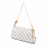 Louis Vuitton Eva Canvas Pouch Clutch Damier Azur