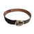 Gucci Interlocking GG Leather Wide Belt 85/34 Brown
