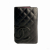 Chanel 31 Rue Cambon Lambskin Leather Matelassè Vertical Long Wallet Black
