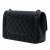 Chanel Classic Double Flap Jumbo Matelassè Caviar Leather Flap Handbag Black