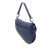 Christian Dior Saddle Ultra Matte Calfskin Leather No Strap Handbag Blue
