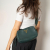 Prada Camera Shoulder Bag Daino Leather Green