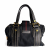 Gucci Ophidia Boston Small Aviatrix Guccissima Canvas Trunk Handbag Black