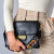 Etro Rainbow Leather Flap Shoulder Bag Black