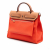 Hermès Herbag PM Canvas 1 pouch Top-Handle Handbag Orange