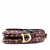 Christian Dior Saddle Mini Canvas Embroidery Shoulder Bag Oblique Red