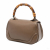 Gucci Bamboo Medium Leather Top-handle Handbag Brown