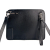 Gucci Interlocking Leather Messenger Crossbody Black
