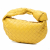Bottega Veneta Jodie Mini Intrecciato Leather Hobo Handbag Yellow