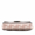 Fendi Zucca Medium Embroidered Canvas Baguette Shoulder Bag Pink