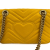 Gucci GG Marmont Mini Chevron Leather Flap Bag Yellow