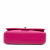 Chanel Classic Double Flap Medium Lambskin Leather Chevron Shoulder Bag Pink
