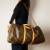 Louis Vuitton Keepall 60 Canvas Weekender Shoulder Bag Brown