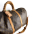 Louis Vuitton Keepall 60 Canvas Weekender Shoulder Bag Brown