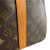 Louis Vuitton Keepall 60 Canvas Weekender Shoulder Bag Brown