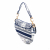 Christian Dior Saddle Canvas No Strap Handbag Around the World Blue