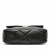 Chanel 19 Medium Lambskin Leather Matelassè Flap Handbag Black