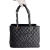 Chanel GST Quilted Caviar Leather Shopper Bag Black