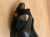 Christian Dior Leader noir et sandales en daim