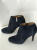 Navyboot Heeled boot with gold details