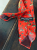 Salvatore Ferragamo Silk Men's Necktie With Exotic Tropic Motif, with Original Box