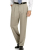 Fred Perry Perry Ellis Portfolio Mens Fit Beige Pleated Dress Trousers Pants