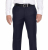 Raf Simons Rafael Mens Navy Blue Slacks Pantalon habillé 100% plissé