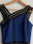 Topshop Electric blue mesh dress