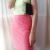 Alberta Ferretti Pink summer skirt