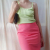 Alberta Ferretti Pink summer skirt