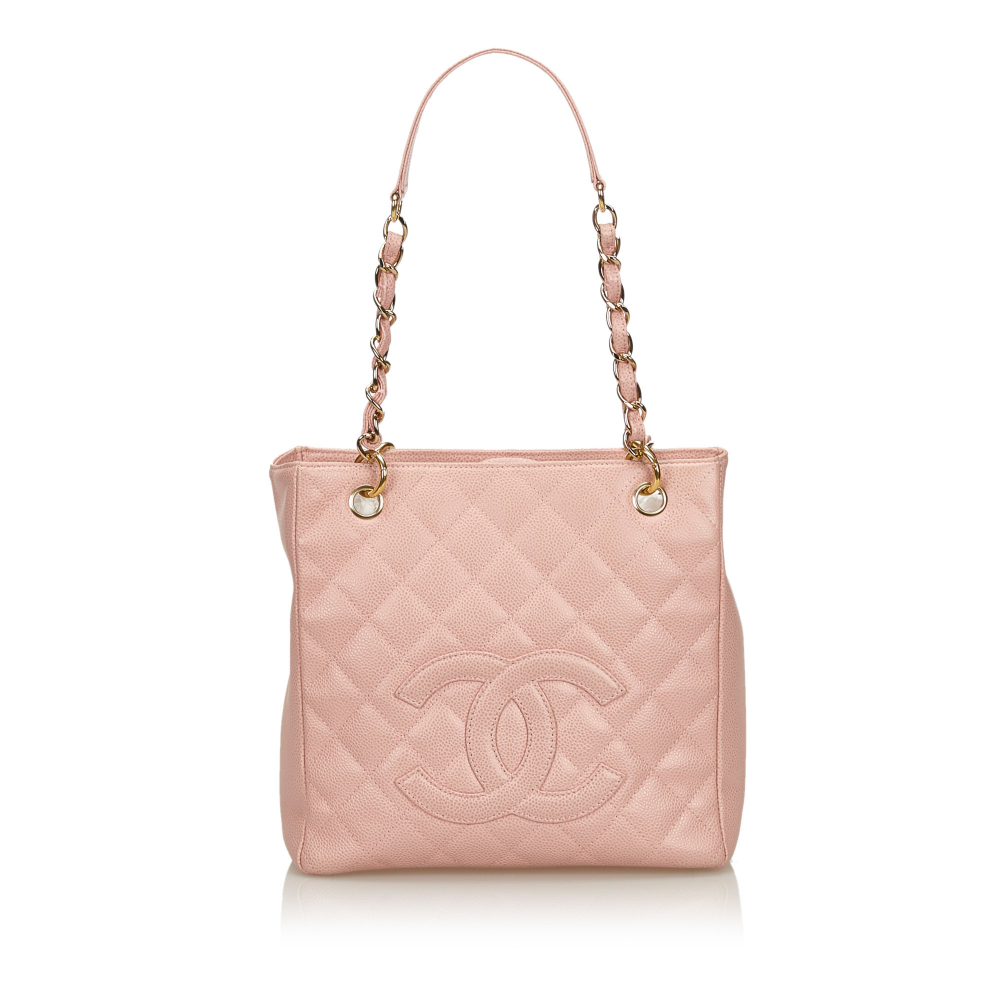 Chanel Caviar Petite Shopping Tote
