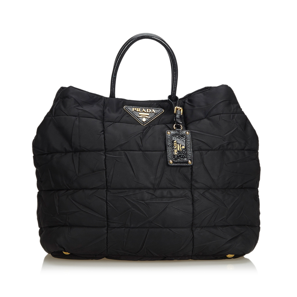 Prada ON SALE!!! Quilted Nylon Tote Bag