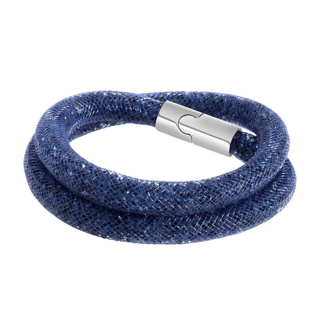 Swarovski Crystal Stardust plated convertible / double bracelet