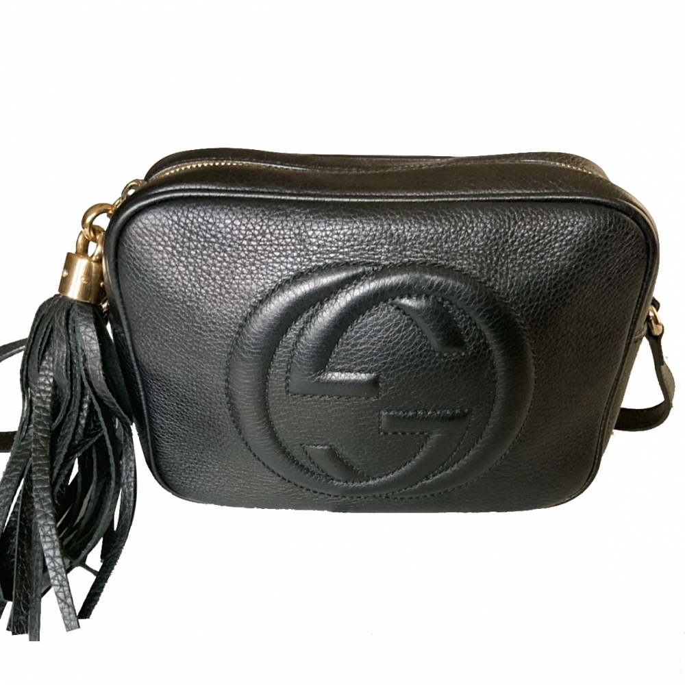 Gucci Sono small leather disco bag