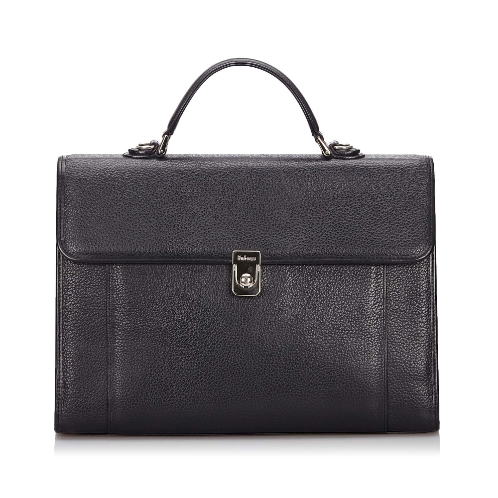 Burberry Leather Briefcase