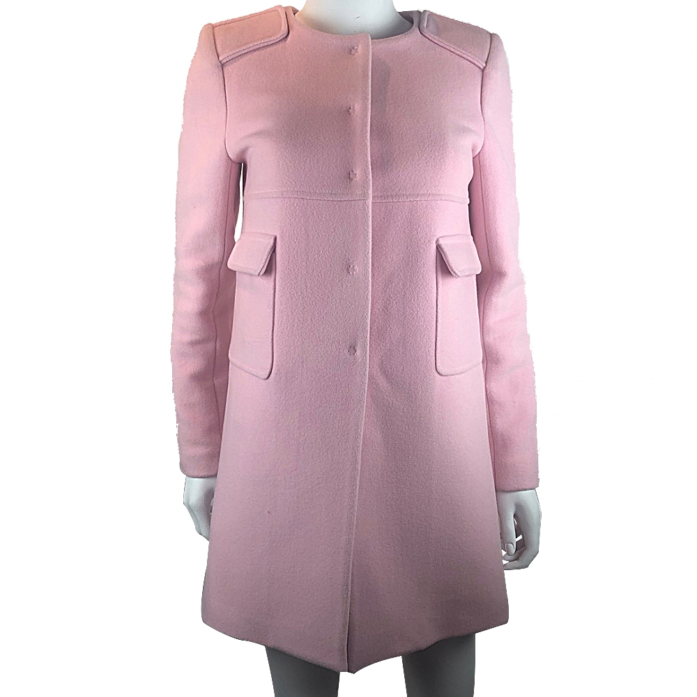 Tara Jarmon Manteau rose en laine