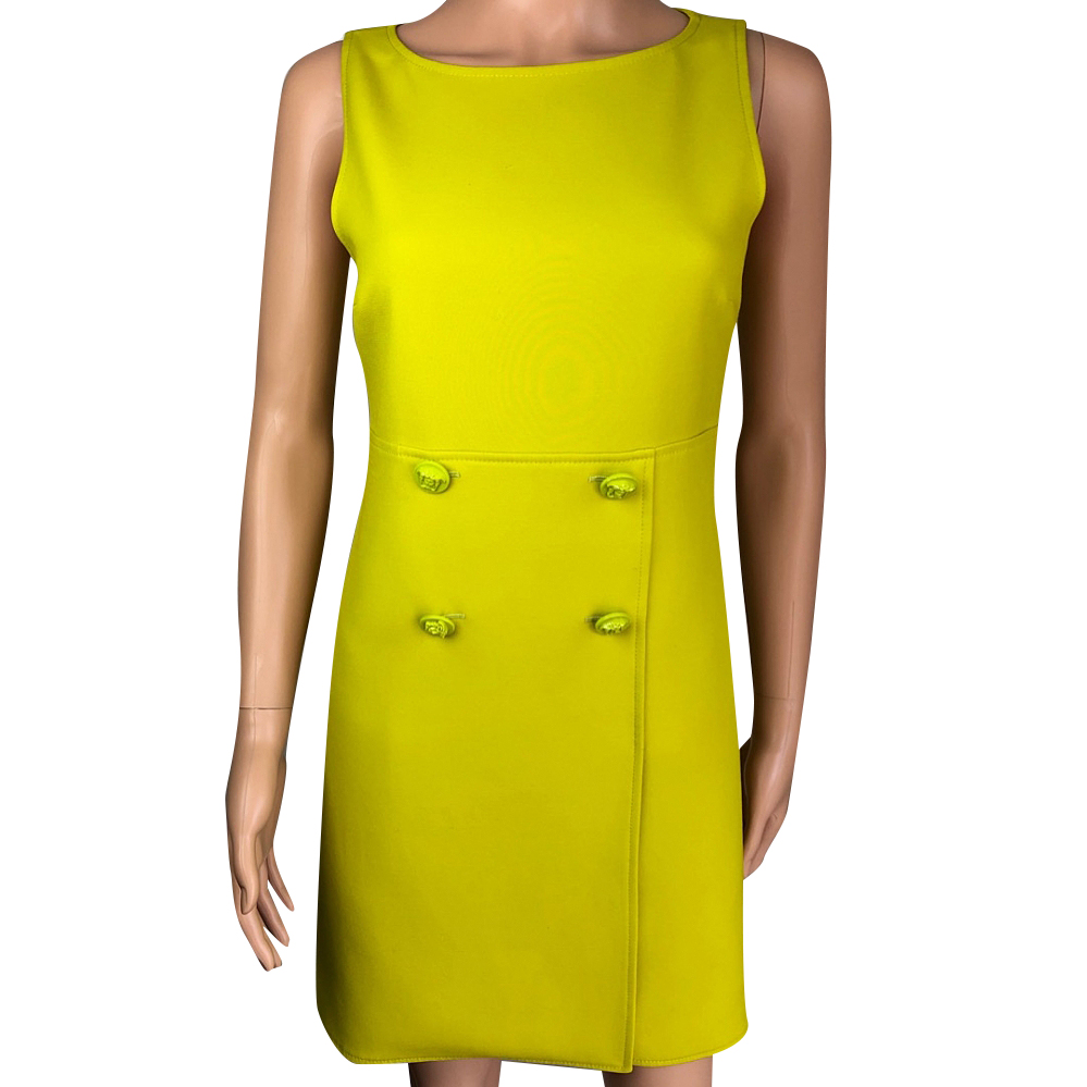 Versace Robe vert anis